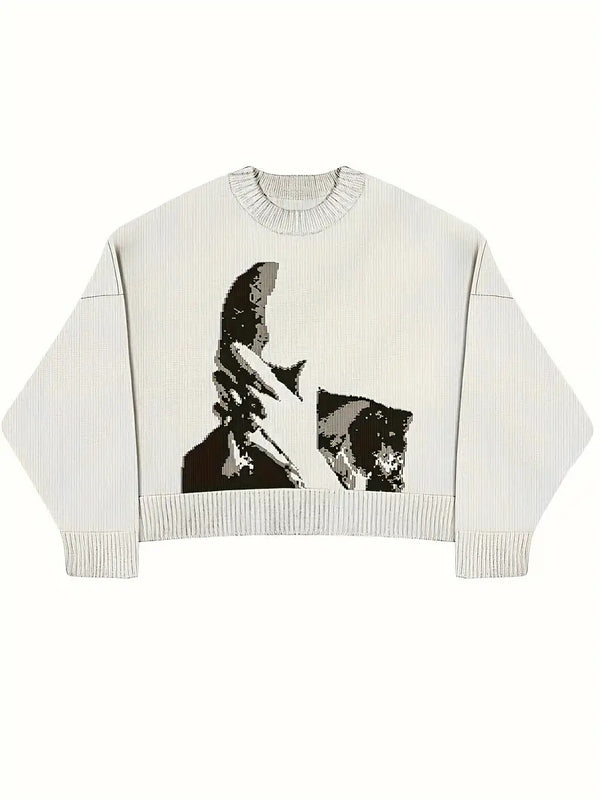 The Knitted Sweater - Soft Knit Crew Neck Pullover