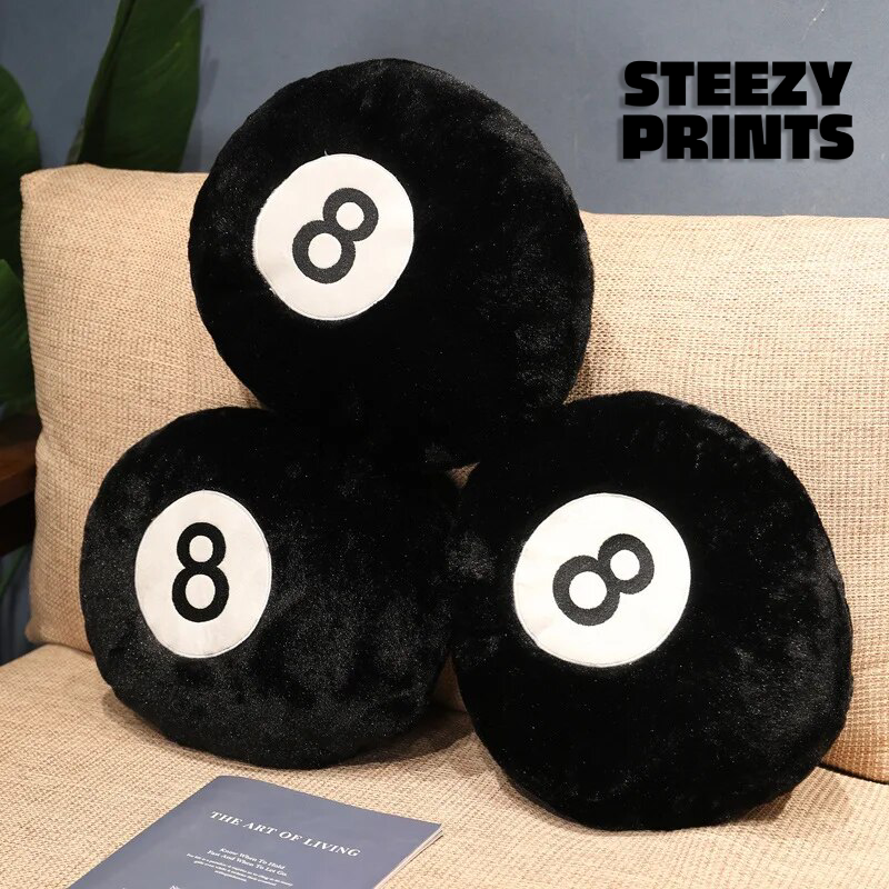 8 Ball Pillow