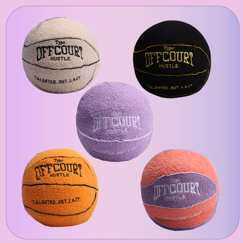 The Basketball Plush Pillow